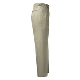 IGT COTTON CHINO SIDE ADJUSTER TROUSERS BEIGE