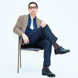 IGT WOOL FLANNEL DRESS TROUSERS