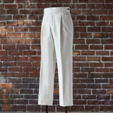 IGT WHITE DENIM SERIES DENIM GURKHA TROUSERS