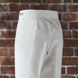 IGT WHITE DENIM SERIES DENIM GURKHA TROUSERS