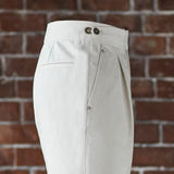 IGT WHITE DENIM SERIES DENIM GURKHA TROUSERS