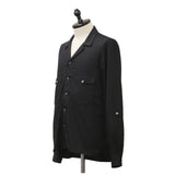 无视开领衬衫夹克