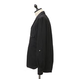 IGNORE OPEN COLLAR SHIRTS JACKET