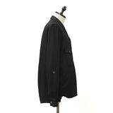 IGNORE OPEN COLLAR SHIRTS JACKET