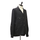 IGNORE OPEN COLLAR SHIRTS JACKET