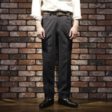 IGT PLAIN FRONT SEERSUCKER TROUSERS