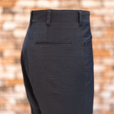 IGT PLAIN FRONT SEERSUCKER TROUSERS