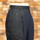 IGTW DENIM TAPERED TROUSERS