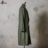 IGN OILED COTTON TIELOCKEN COAT