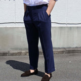 IGT ITALIAN 4PLY WOOL GURKHA TROUSER