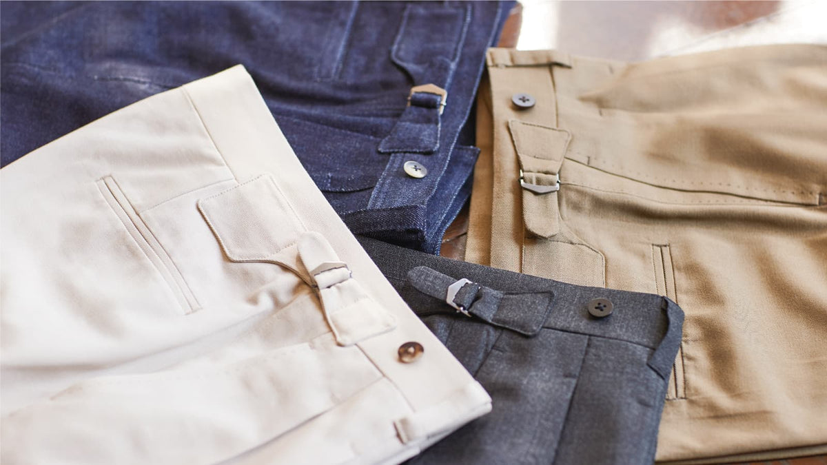 Igarashi Trousers Official Site | Made-to-order trousers, pants