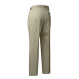 IGT COTTON CHINO SIDE ADJUSTER TROUSERS BEIGE
