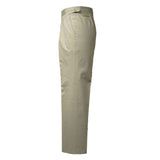 IGT COTTON CHINO SIDE ADJUSTER TROUSERS BEIGE