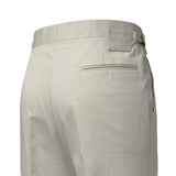IGT COTTON CHINO SIDE ADJUSTER TROUSERS IVORY