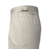 IGT COTTON CHINO SIDE ADJUSTER TROUSERS IVORY