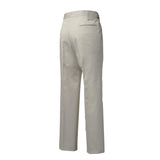 IGT COTTON CHINO SIDE ADJUSTER TROUSERS IVORY