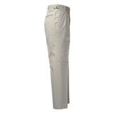 IGT COTTON CHINO SIDE ADJUSTER TROUSERS IVORY