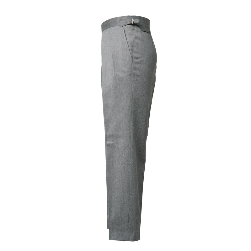 IGT COVERT CLOTH SIDE ADJUSTER TROUSERS LIGHT GRAY | IGTF2026-01