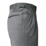 IGT COVERT CLOTH SIDE ADJUSTER TROUSERS MEDIUM GRAY