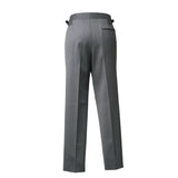 IGT COVERT CLOTH SIDE ADJUSTER TROUSERS MEDIUM GRAY