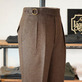 IGT LODEN CLOTH O-RING TROUSERS