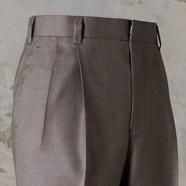 IGT WOOL SERGE OFFICER TROUSERS | IGTF005-001 – 五十嵐