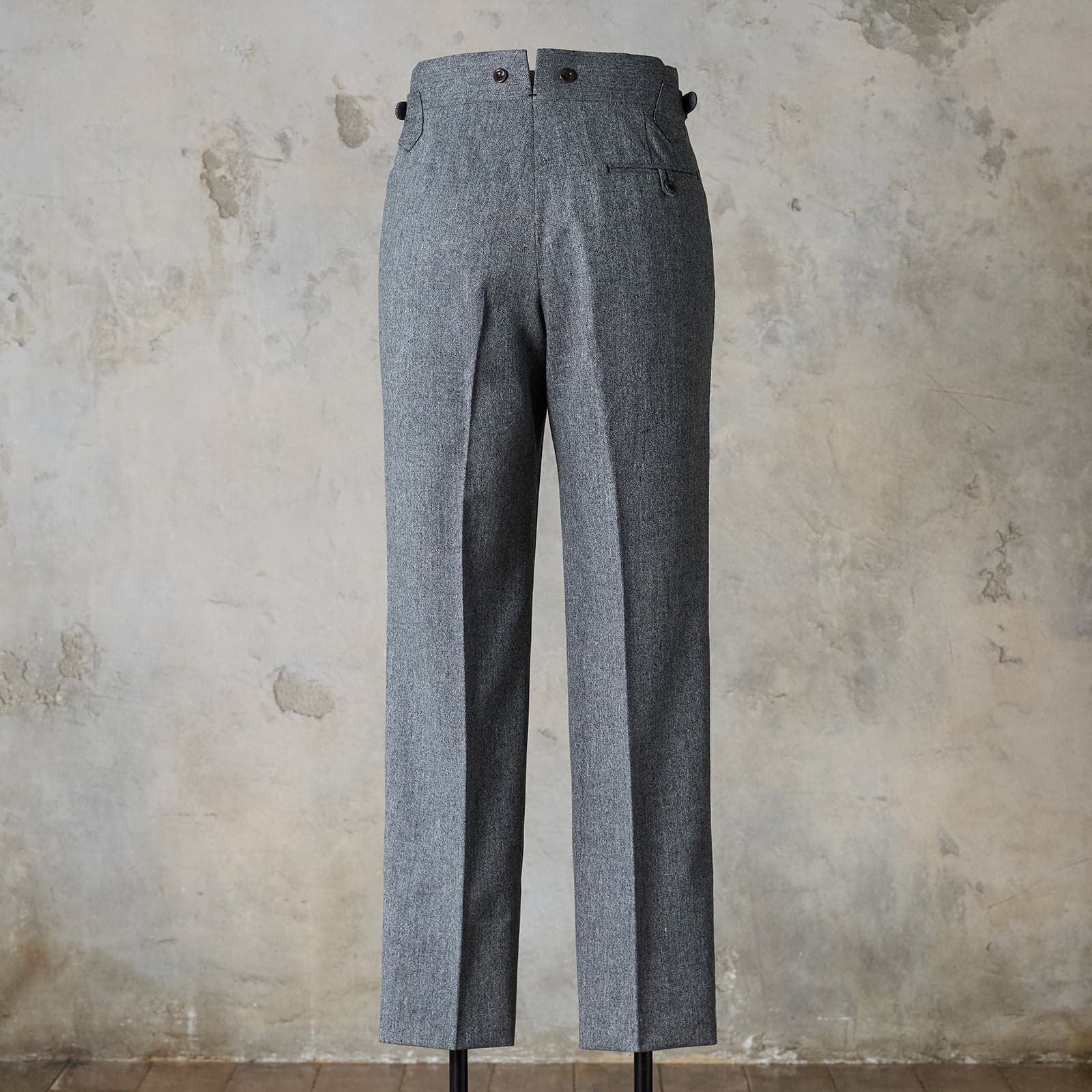 IGT NEP WOOL HI-BACK TROUSERS | IGTF005-003 – 五十嵐トラウザーズ