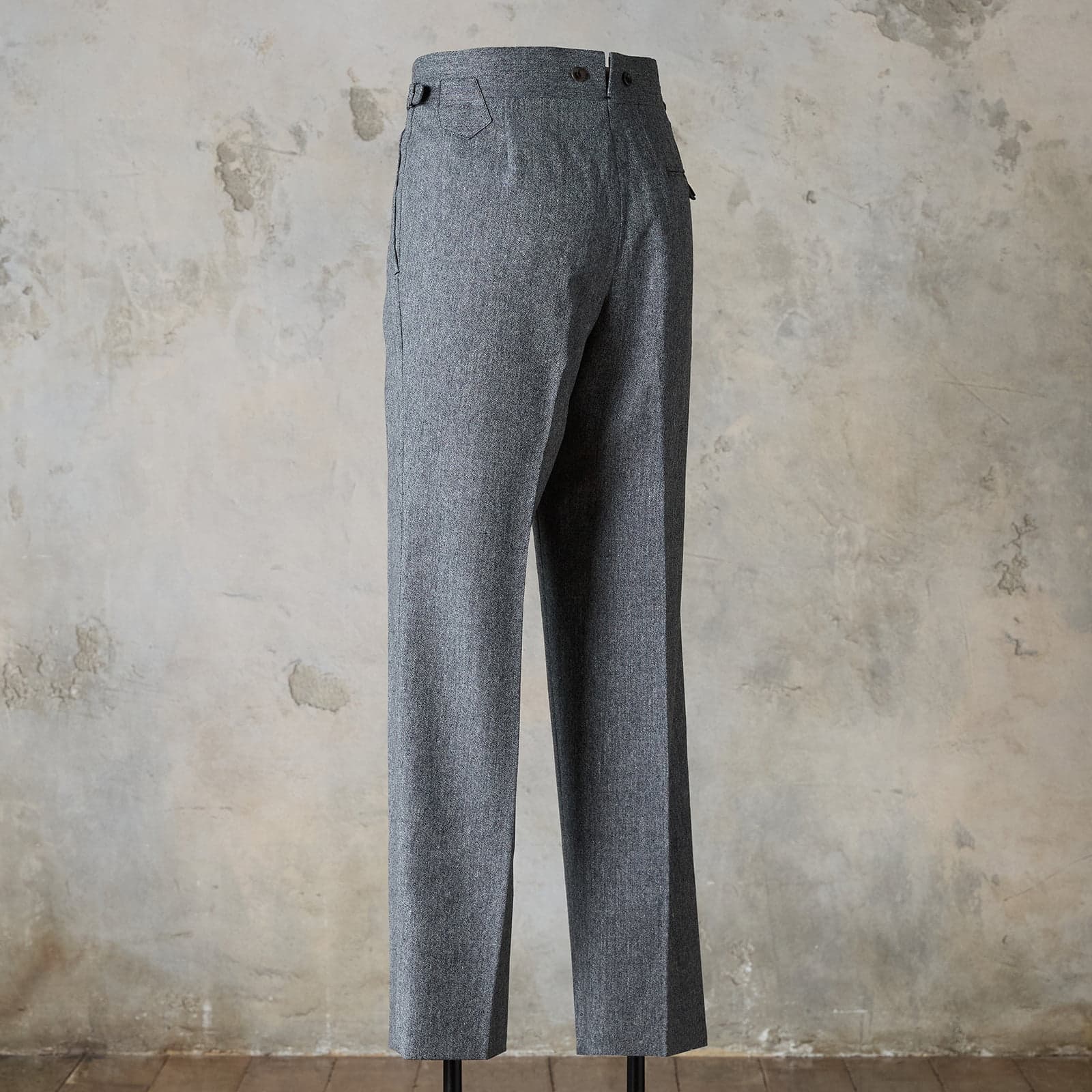IGT NEP WOOL HI-BACK TROUSERS | IGTF005-003 – 五十嵐トラウザーズ