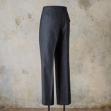 RTW FACTORY MADE WOOL FLANNEL DRESS TROUSERS