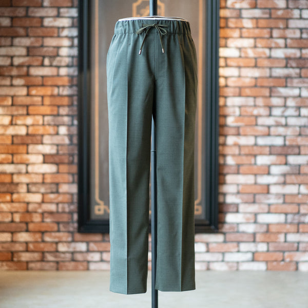 IGT STRETCH WOOL EASY TROUSERS