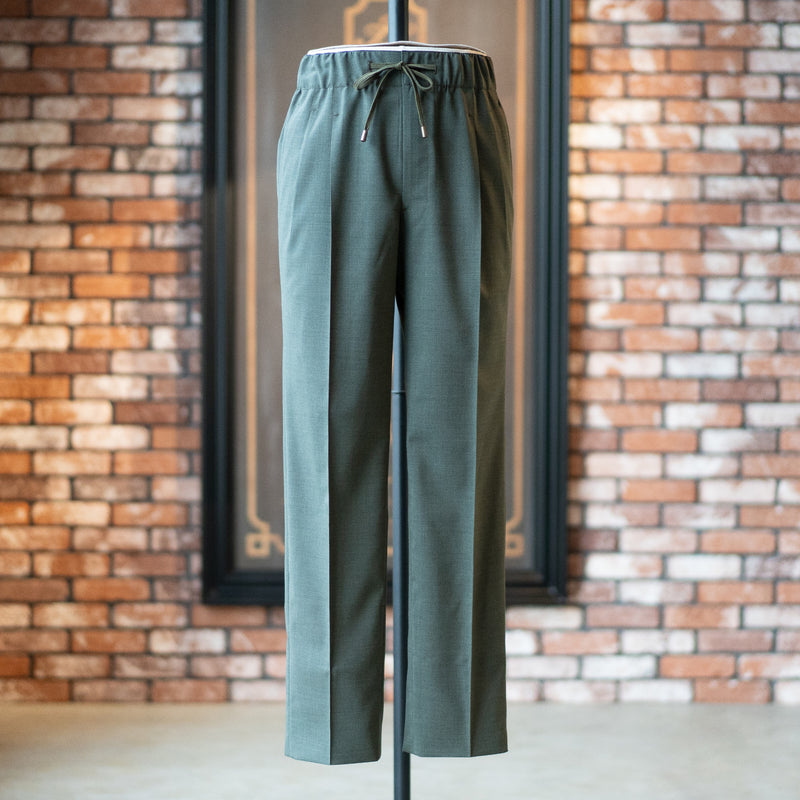 IGT STRETCH WOOL EASY TROUSERS