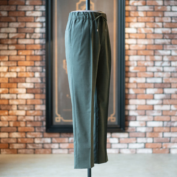 IGT STRETCH WOOL EASY TROUSERS