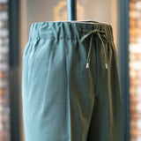 IGT STRETCH WOOL EASY TROUSERS