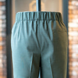IGT STRETCH WOOL EASY TROUSERS