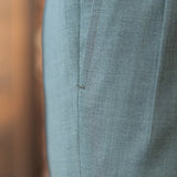 IGT STRETCH WOOL EASY TROUSERS