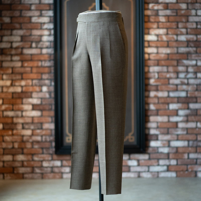 IGT BIELMONTE 2PLEATED O-RING TROUSERS