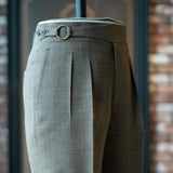 IGT BIELMONTE 2PLEATED O-RING TROUSERS