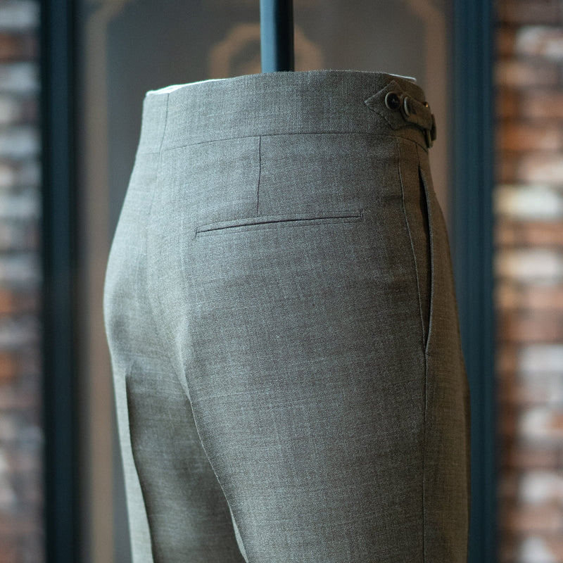IGT BIELMONTE 2PLEATED O-RING TROUSERS