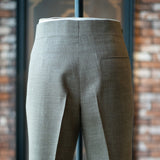 IGT BIELMONTE 2PLEATED O-RING TROUSERS
