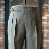 IGT BIELMONTE 2PLEATED O-RING TROUSERS