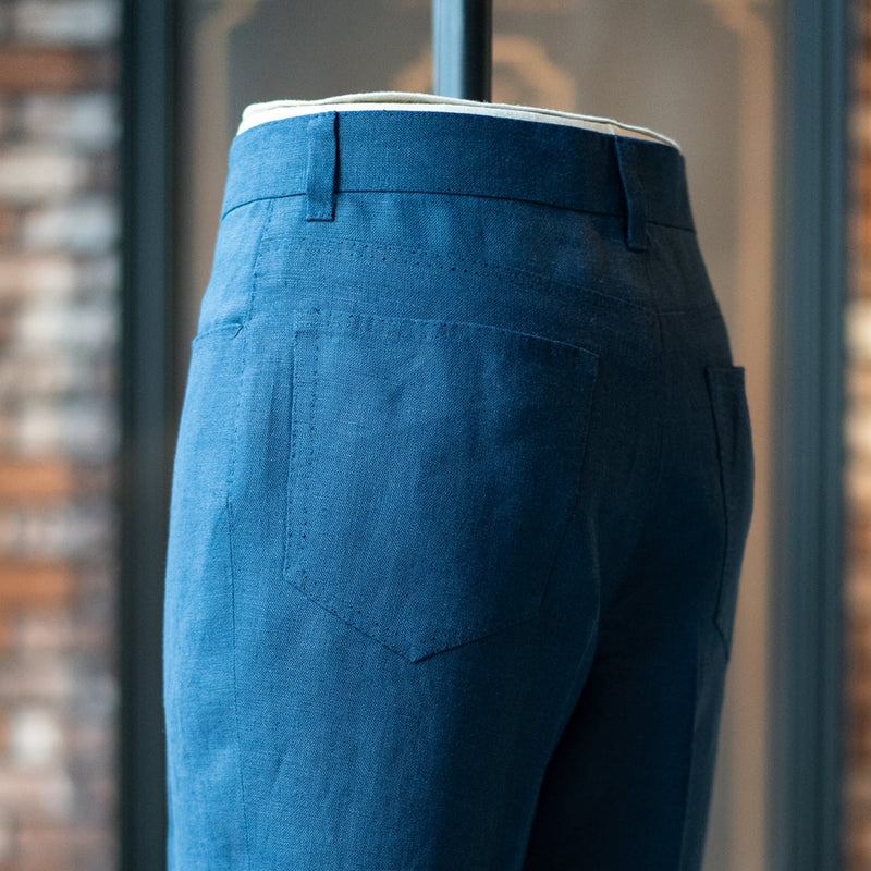 IGT SPENCE BRYSON ILISH LINEN 5P TROUSERS
