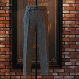 IGT HOLLYWOOD TOP TWEED TROUSERS
