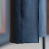 IGT STRETCH WOOL 2PLEATS TAPERED TROUSERS