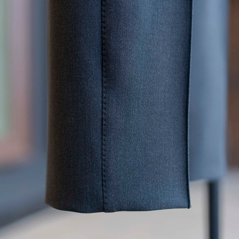 IGT STRETCH WOOL 2PLEATS TAPERED TROUSERS
