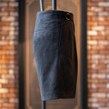 O-RING ULTRASUEDE 2PLEATED SHORTS