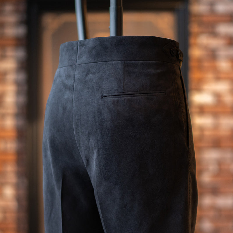 O-RING ULTRASUEDE 2PLEATED SHORTS
