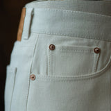 IGT 5P SILK DENIM TROUSERS