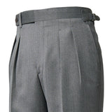 IGT COVERT CLOTH SIDE ADJUSTER TROUSERS MEDIUM GRAY