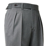 IGT COVERT CLOTH SIDE ADJUSTER TROUSERS MEDIUM GRAY