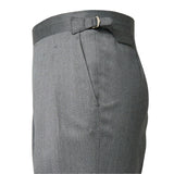 IGT COVERT CLOTH SIDE ADJUSTER TROUSERS MEDIUM GRAY